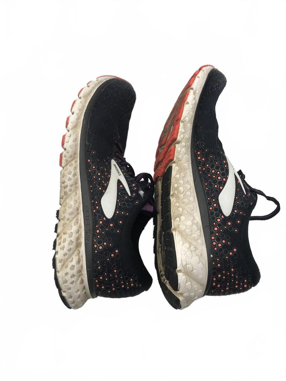 Brooks Glycerin 17 Women Sz 7 B Black Purple Running Shoes 1202832B059 - Picture 8 of 10